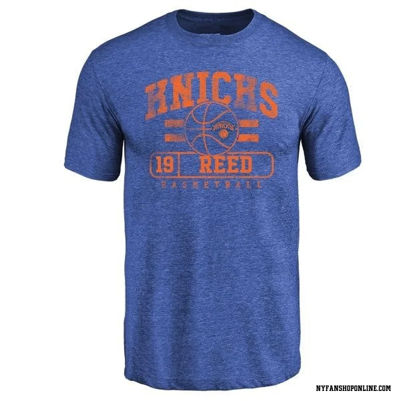 Royal Men's Willis Reed New York Knicks Baseline T-Shirt