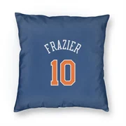 Blue New York Knicks  Walt Frazier  Pillow Cover (18 X 18)